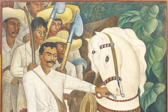 7 de agosto Emiliano Zapata por Diego Riveira foto 1